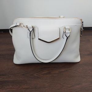 Calvin Klein white satchel